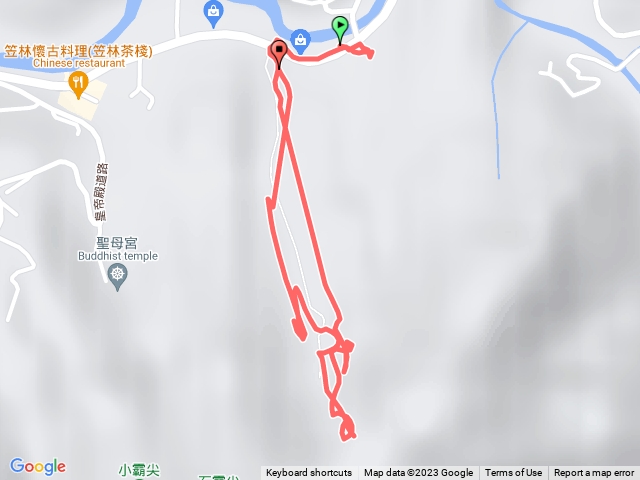 皇帝殿風景區北峰登山口