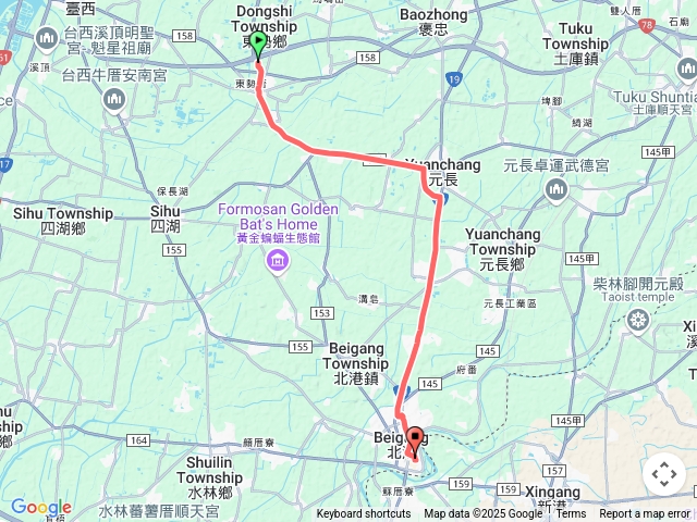 雲林東勢-元長-北港