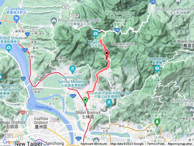 芝山駅_水管步道_竹子湖