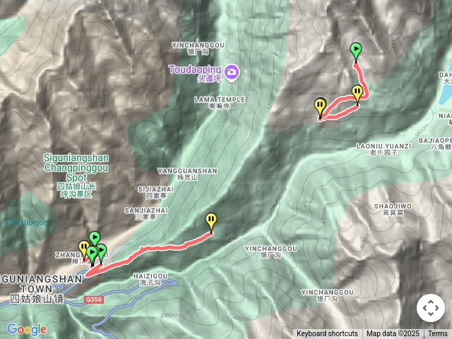大峰，四姑娘山，大姑娘