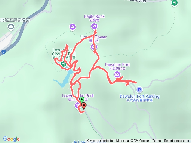 大武崙山步道(情人湖、老鷹岩)預覽圖