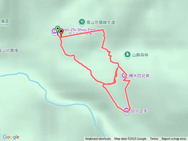 雪山坑登山步道