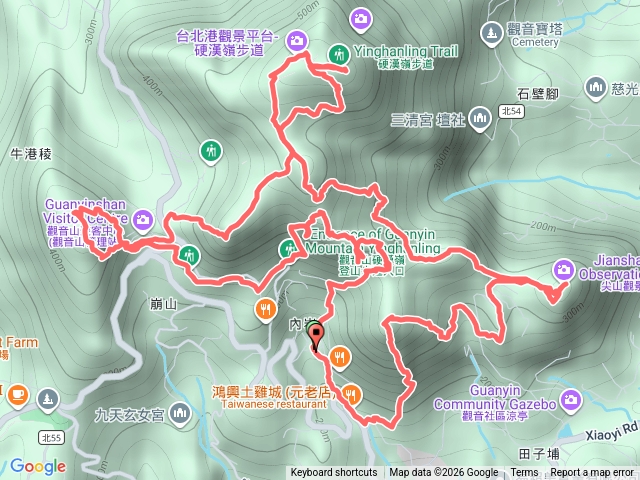 20260314-觀音山（19+2）連峰-第43刷-開山凌雲寺起登預覽圖