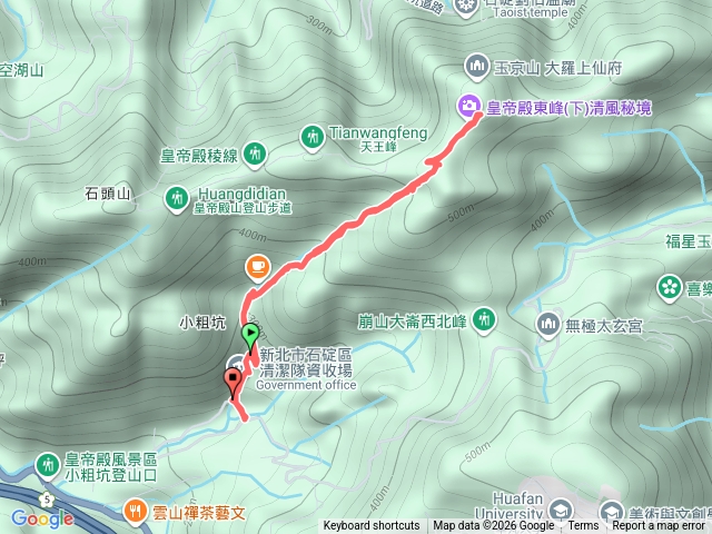 皇帝殿東峰步道