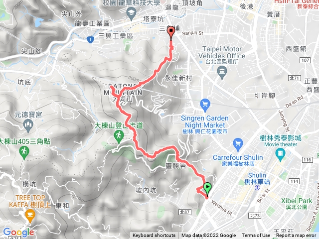 大同山-三角埔頂山縱走