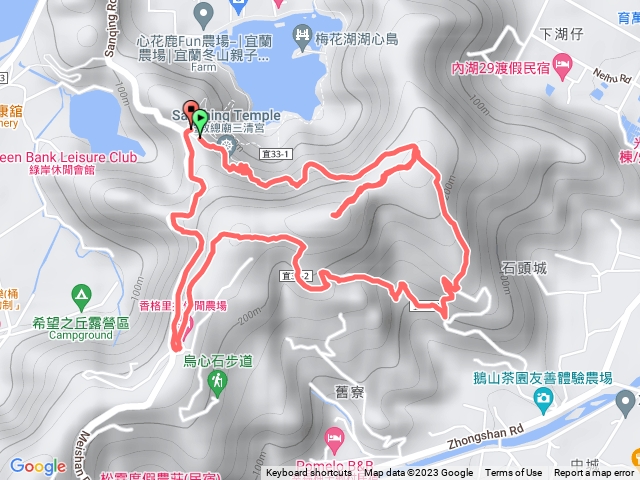 2023.6.23 香格里拉0型（三清宮-大坡丘山-香格里拉）