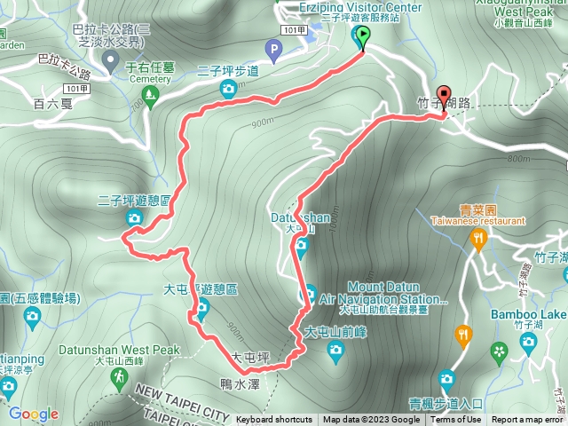 二子坪-大屯山-鞍部