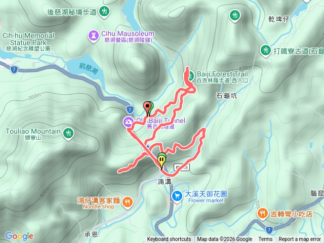 百吉林蔭步道環形預覽圖