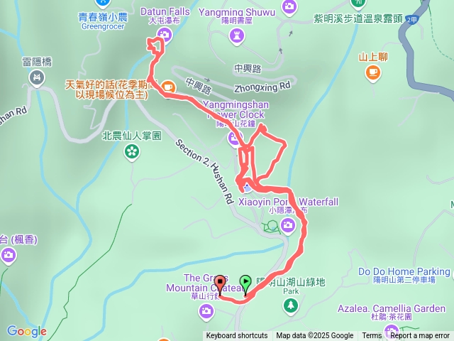 陽明山花季散步