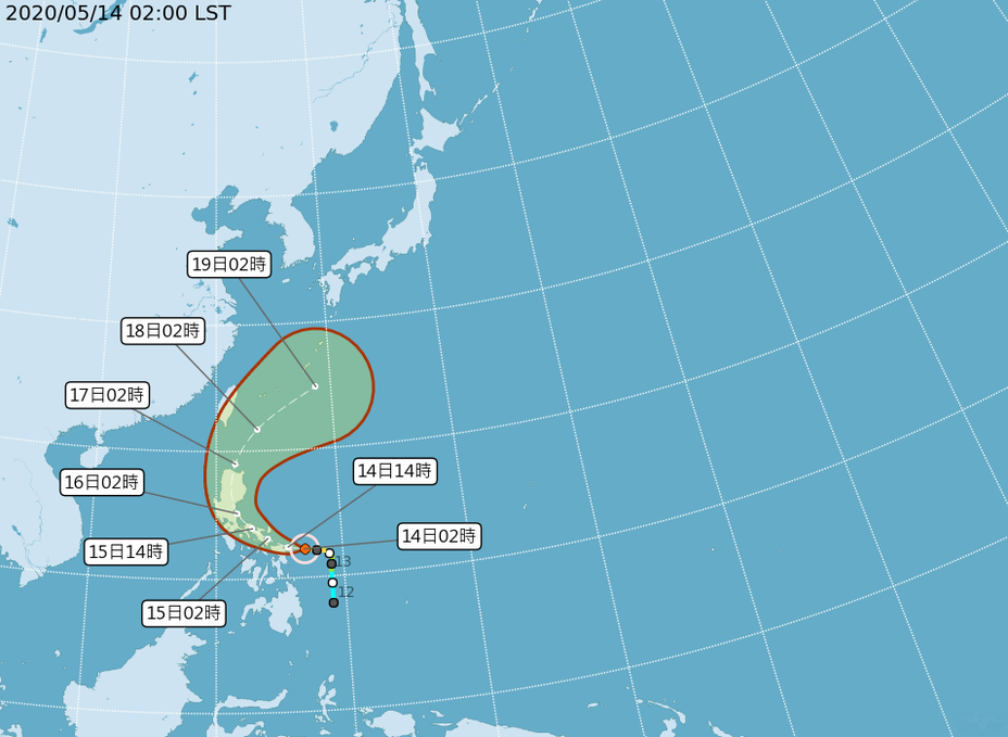 【天氣】黃蜂颱風、梅雨鋒面接力影響 賈新