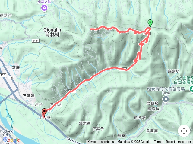 芎蕉窩山-牛欄窩山-中坑山縱走之旅