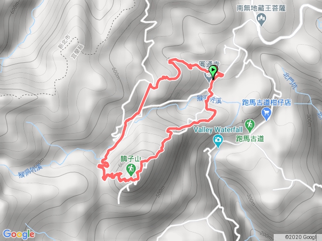 鵲子山(圖通寺上保線路林道回小O型)