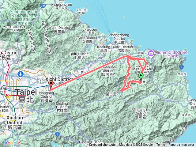 三貂嶺到大華車站預覽圖