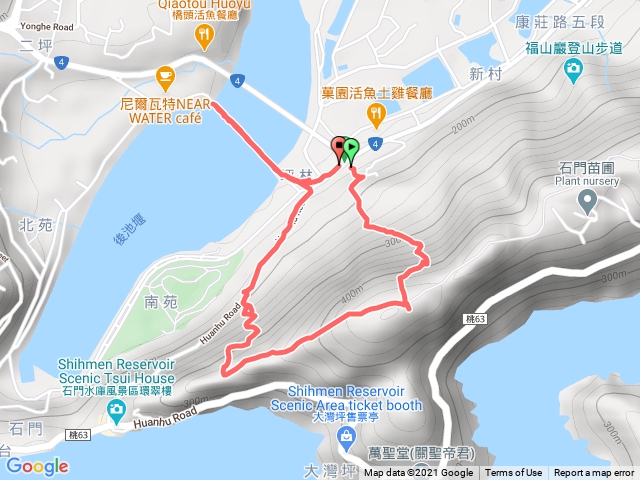 新溪州山與溪州公園 O 型