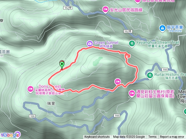 綠色隧道休息站-瑞太古道O走預覽圖