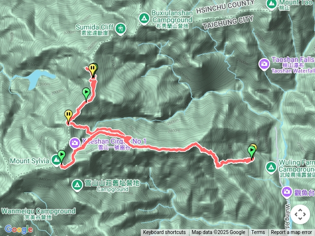 雪北北稜角主東兩日