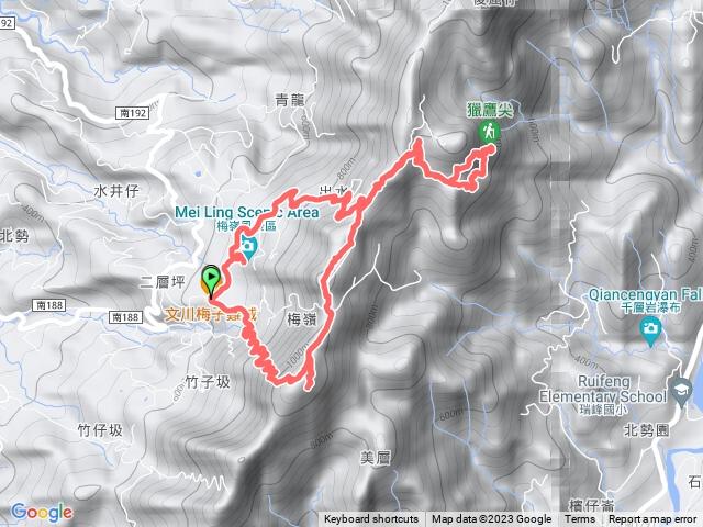 獵鷹尖-竹子尖山