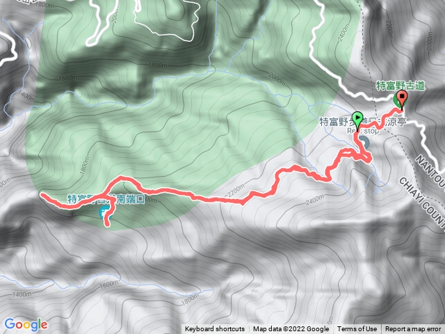 20220404-特富野全程來回+梯子板山