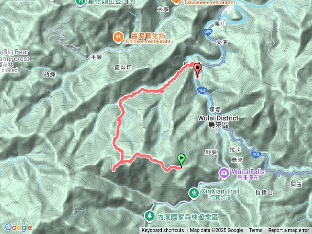 2025-09-28保慶宮上拔刀爾經小烏山下紅河谷