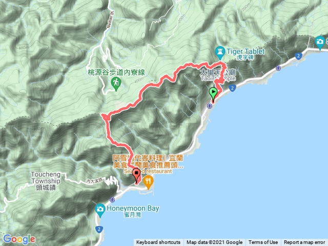 草嶺古道大里站-大溪漁港