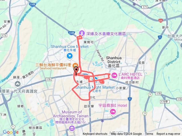 善化火車站-市場-糖廠-米蘭