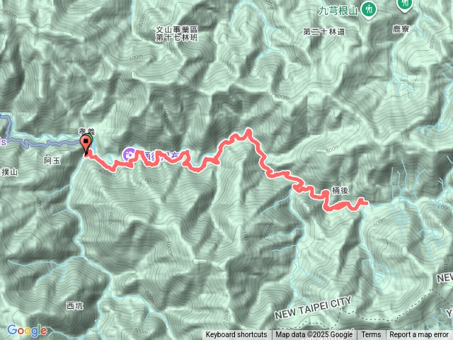 烏來桶后林道-露營兩天一夜