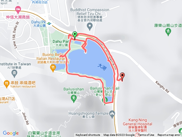 大湖公園國泰健走活動