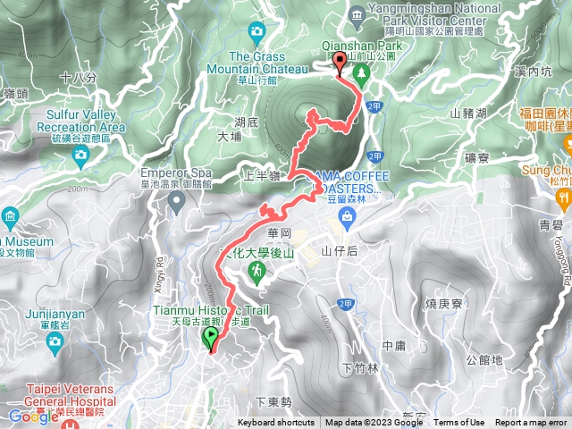 0404 天母水管路翠峰瀑布紗帽山