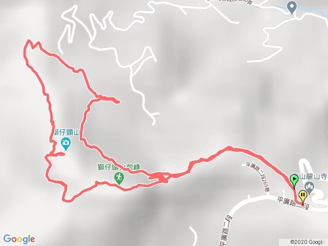 獅仔頭山登山步道20200725