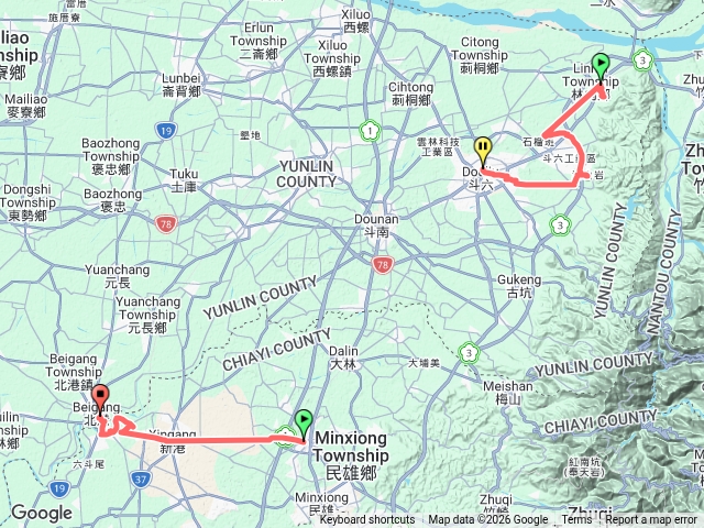 民雄北港