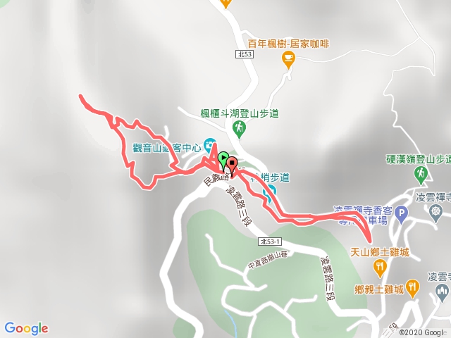 200705觀音山之牛港稜林梢步道小熱身