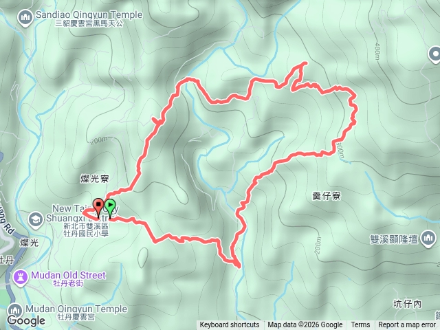 松仔嶺古道--庚子寮古道--石笋古道預覽圖