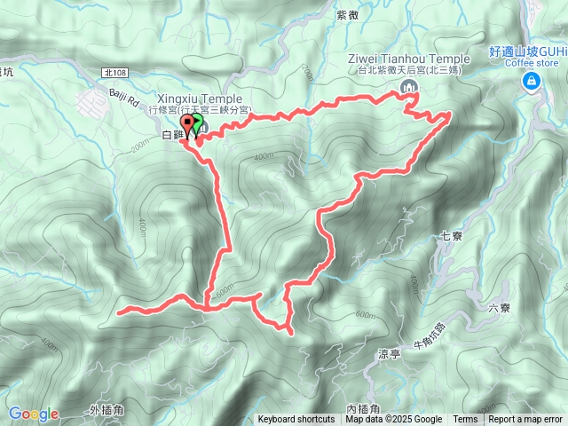 三峽白雞三山+六寮崙山_20250114
