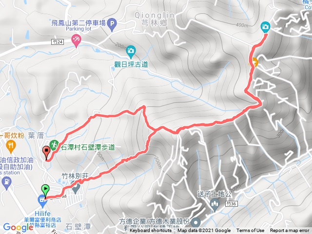 20211128飛鳳山石壁潭步道