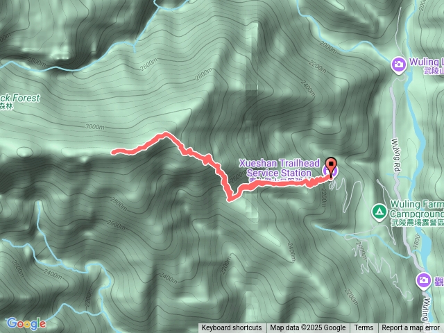 百岳之雪山東峰