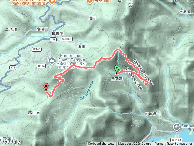 竹崙山、山河嶺、崁頭山下崁馬鞍預覽圖