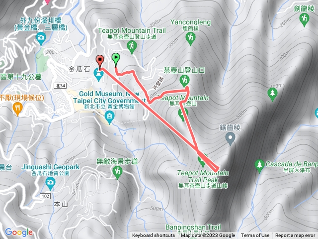 茶壺山 半屏山 連走