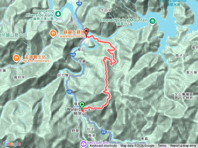 烏桶連走四崁水山預覽圖