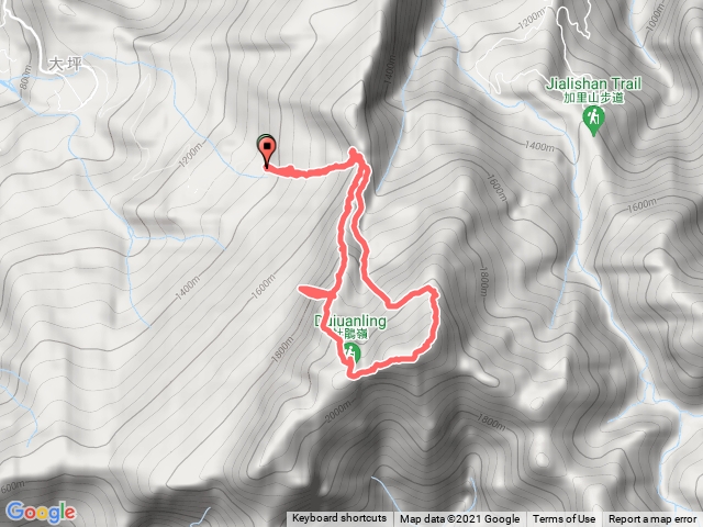 20211026_加里山-杜鵑嶺-大坪登山口