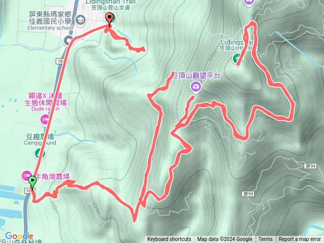 2024屏步青雲 尋寶任務笠頂山步道202411250930預覽圖