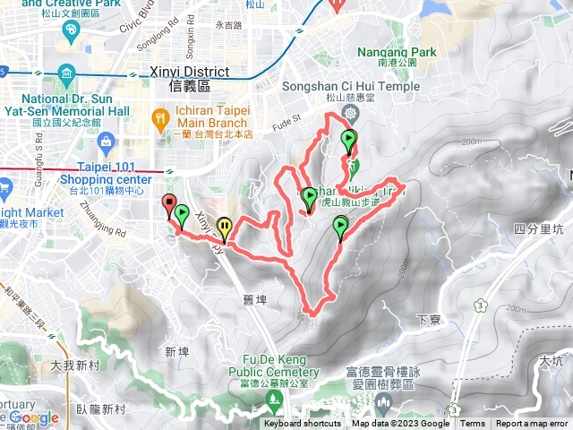 四獸山-95峰O型縱走預覽圖