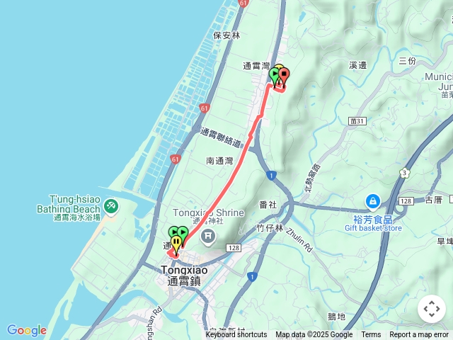 114/5/9-2025白沙屯迎媽祖D1-搭火車到通霄再走到慈后宮