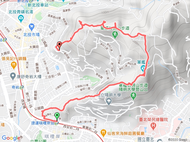 軍艦岩連走