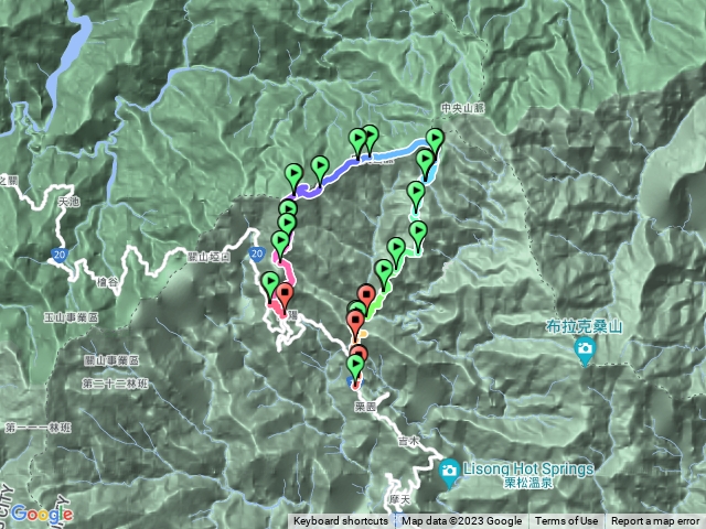 20220724戒茂斯山登嘉明湖、三叉山、向陽山C型