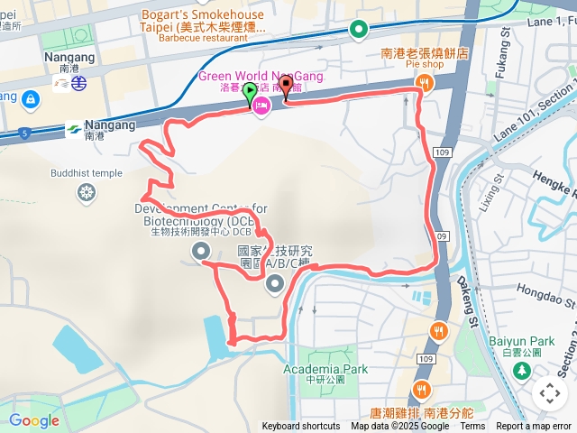 國家生技研究園區步道