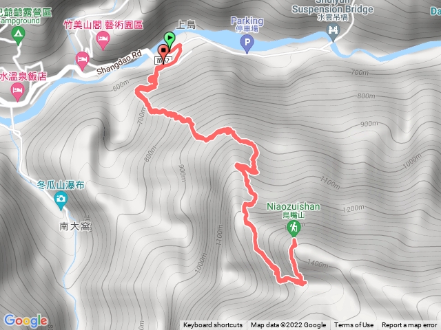 鳥嘴山來回