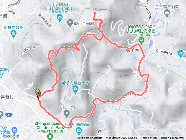 大虎山（三角點）O型健行