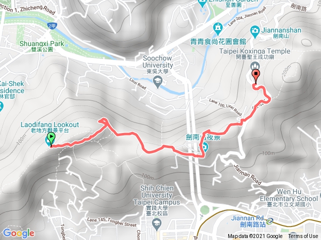 老地方到鄭成功廟