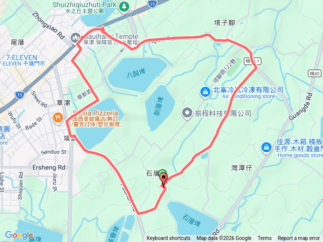 水煎包路線預覽圖