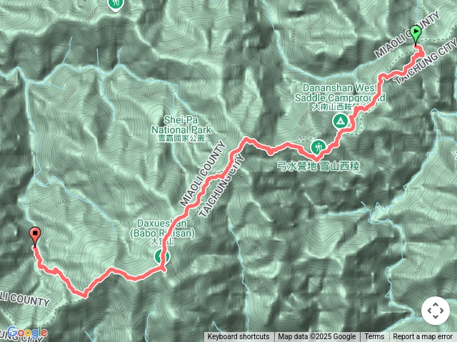 【雪山西稜】d2頭鷹山/奇峻山/大雪山/匹匹達山